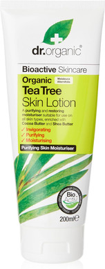 Dr Organic, Organic Tea Tree Lotion, Natural , Vegan , Cruelty Free , Paraben & Sls Free , 200Ml