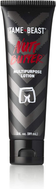 Nutt Butter Mens Lotion For Balls Butt Back Body - 89Ml 3-Oz Travel Size - Essential Oils Tingle Of Eucalyptus Aloe Cocoa Vitamin E - Anti-Chafing Anti-Aging Anti-Sagging Cream By Tame The Beast