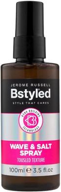 Jerome Russell BStyled Split End Balm - Nourishing & Strengthening Conditioner Balm to Reduce Split Ends, Heat Protection Spray for Hair with Pomegranate & Turmeric, Vegan Hair Care, 50ml