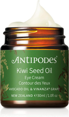 Kiwi Seed Oil Eye Cream  with Vitamin C Skincare Ingredient Kiwi Seed Oil  Vegan Eye Cream  Fine Lines, Aging & Dry Skin  30ml