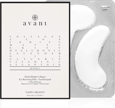 Avant | Essential Pack - Hydra-Bright Collagen Eye Restoring Pads | 1X3 Pairs
