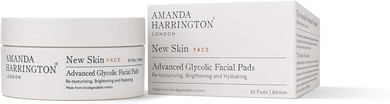 Amanda Harrington London New Skin Face Advance Glycolic Facial Pads