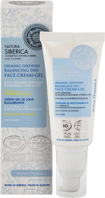 Natura Siberica Organic Certified Oily & Combination Skin, Balancing Face Cream-Gel