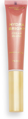 Revolution Beauty London Pro, Hydra Bright Cream Blusher, Contains Hyaluronic Acid And Vitamin E, Dewy Finish, Lightweight Formula, Peach, 12Ml