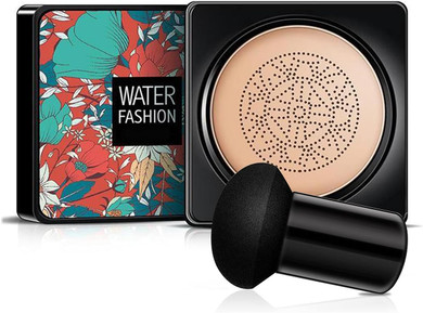 Aonat Mushroom Head Air Cushion Foundation Bb Cream, Moisturizing Concealer, Even Skin Tone Makeup Base Flawless Moisturizing Oil Control Lightweight & Smoothing Naturel
Color: Naturel
Size: 1 Count (Pack Of 1)