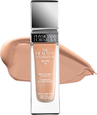 Physicians Formula - The Healthy Foundation Spf 20 - Long-Wearing Foundation With Lightweight, Medium Coverage - With Brightening Complex, Hyaluronic Acid, Vitamin A, C& E Antioxidant Blend - Lc1
Color: Light Cool 1