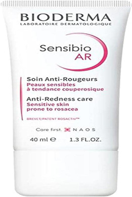 Bioderma Sensibio AR - Anti-Redness Face Moisturiser for Soothing & Nourishing Very Dry, Sensitive Skin - Reduce & Prevent Redness, 40ml