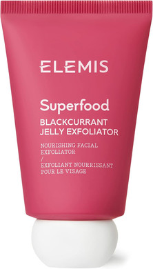Elemis Superfood Blackcurrant Jelly Exfoliator, Gentle Face Scrub To Nourish, Exfoliate And Revitalise, Anti-Oxidant Rich Face Exfoliator With Superfood Extracts For Smooth, Hydrated Skin, 50Ml