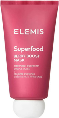 Elemis Superfood Berry Boost Mask, Mattifying Prebiotic Face Mask, Deeply Purifying Smoothie-Inspired Facial Mask, Helps Absorb Excess Oil To Reveal Balanced Complexion, 75 Ml (Pack Of 1)