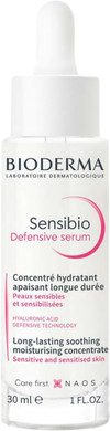 Bioderma Sensibio Defensive Serum for Sensitive Skin - Soothing & Hydrating Moisturiser, Strengthen Skin & Reduce Premature Ageing, 30ml