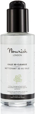 Nourish London Kale 3D Facial Cleanser 100ml | Colour Changing Cleanser | Kale & Griffonia Extracts | 100% Vegan | Cruelty-Free | Suitable for All Skin Types