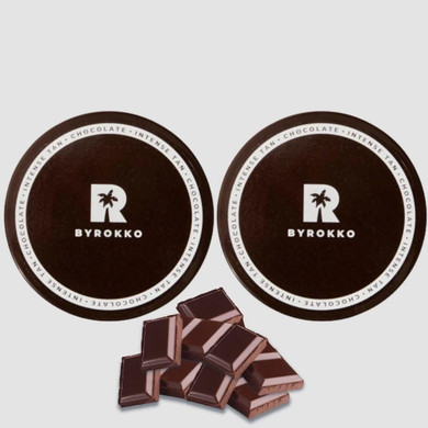 2 Tubs Byrokko Original Shine Brown Chocolate Tanning Cream X 200Ml Each, For Sunbed And Outdoor Sun