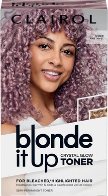 Clairol Blonde It Up Crystal Glow Toner Kit - Sheer Amethyst