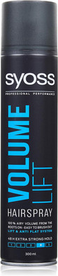 Syoss Volume Lift Hair Spray Extra Strong 300 Ml Voluminous Hairspray