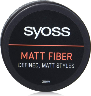 Syoss Matte Hair Styling Fibre Paste Medium Matt Effect 100 Ml
