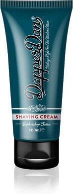 Dapper Dan Shave Cream,Men's Shaving Cream With Sandalwood Fragrance Reduces Irritation And Leaves Skin Feeling Soft And Hydrated 1 x 100 ml