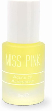 Miss Pink Almond Oil Nail Care - For Hydration & Healthier Nails - 10ml Yellow