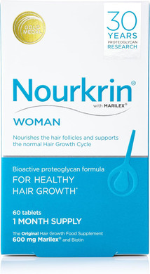 Nourkrin Woman Tablets (1 Month Supply), Multicoloured, 60 count