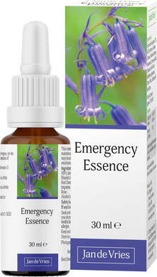 Jan De Vries Emergency Essence | Calm & Steady the Emotions | Contains Star of Bethlehem, Bluebell & Yarrow | 30ml

SIZE: 30 ml (Pack of 1)