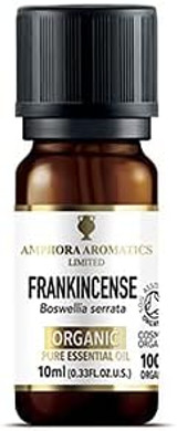 Amphora Aromatics Cosmos Organic Frankincense Essential Serrata Oil 10ml