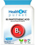Vitamin B5 Pantothenic Acid 500Mg 90 Capsules (V) (Not Tablets) Purest: No Additives, Vegan. Made In The Uk By Health4All

Size: 90 Count (Pack Of 1)