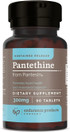 Pantethine From Pantesin - 300Mg Sustained Release For Optimal Absorption - 90 Tablets - (Vitamin B5) Pantothenic Acid - Supports Lipid Metabolism & Cardiovascular Health* - Endurance Products Company90 Count/ 300 Mg