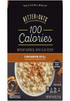 Better Oats 100 Calorie Cinnamon Roll Oatmeal Packets, 100 Calorie Oatmeal Pouches With Cinnamon Roll Flavor, 90 Second Instant Oatmeal With Flax Seeds And Rolled Oats, Pack Of 10, 9.8 Oz Pack