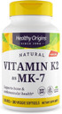 Healthy Origins Vitamin K2 As Mk-7, 100 Mcg - K2 Vitamins For Heart Health, Bone Health & Calcium Metabolism - Gluten-Free Supplements - 180 Veggie Softgels