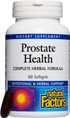 Natural Factors, Prostate Health Formula, Herbal Support For A Healthy Prostate With Saw Palmetto And Turmeric, 60 Softgel (60 Servings)