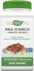 Nature'S Way Premium Herbal Pau D'Arco Inner Bark, Traditional South American Ingredient, 1,090 Mg Per Serving, 180 Capsules