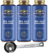 3 Pack - Ghirardelli - Sea Salt Caramel Flavored Sauce - 17 Oz Squeeze Bottle With Limited Edition Measuring Spoon