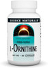 Source Naturals L-Ornithine Free Form Amino Acid Supplement For Muscle Support* 667Mg - 50 Capsules