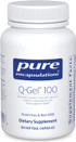 Pure Encapsulations Q-Gel 100 (Hydrosoluble Coq10) | Coq10 With Vitamin E To Enhance Solubility | 60 Softgel Capsules