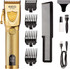 Red By Kiss Cordless Hair Clippers, Hair Trimmer For Professional Haircut, Grooming Kit For Men Ultra Clean-Cut Clipper