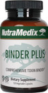 Nutramedix Binder Plus - Comprehensive Toxin Binder & Body Detoxifier - Prebiotic Antioxidant Support + Inulin, Bentonite, Aloe Vera, Activated Charcoal, Fulvic Minerals & Chitosan (120 Capsules)