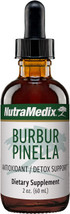 Nutramedix Burbur-Pinella Brain Health Supplement - Brain Detox Drops With Desmodium Molliculum And Pimpinella Spp - Daily Support For Occasional Brain Fog, Detox & Cleansing Support (2 Oz / 60 Ml)