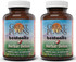 Yerba Prima Great Plains Bentonite Clay Caps Plus Herbal Detox (Pack Of 2) - Food Grade - Liver & Colon Cleanse Supplement Capsules