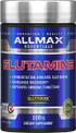 Allmax Essentials Glutamine - 100 G Powder - Fermentation-Derived Glutamine - Increases Recovery & Supports Immune System - Gluten Free & Vegan - 20 Servings20 Servings (Pack Of 1)