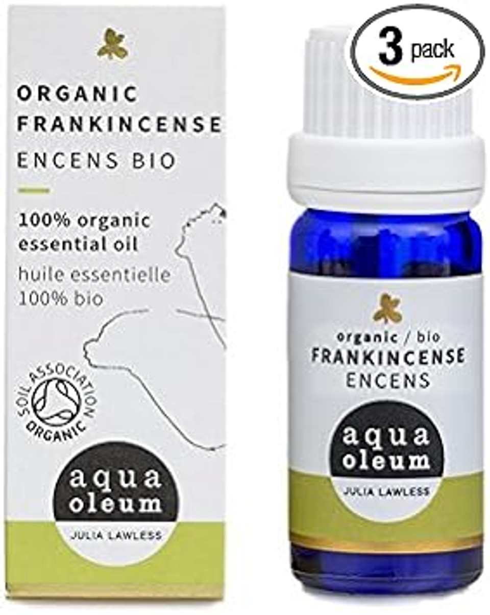 Aqua Oleum 10 Ml Organic Frankincense Essential Oil - Pack Of 3