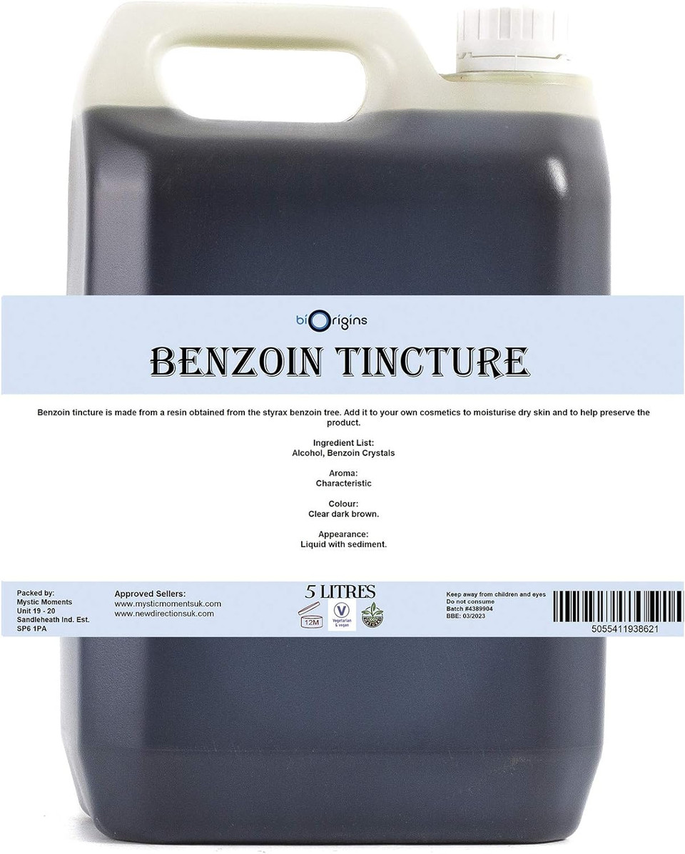 Benzoin Tincture Oil 5 Litres