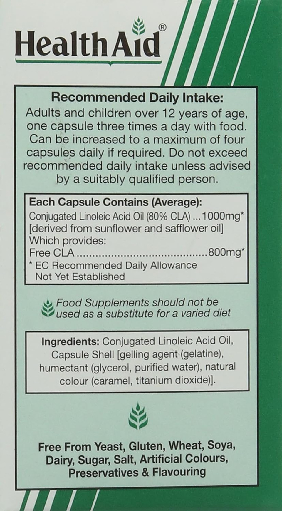 Healthaid Cla - 30 Capsules