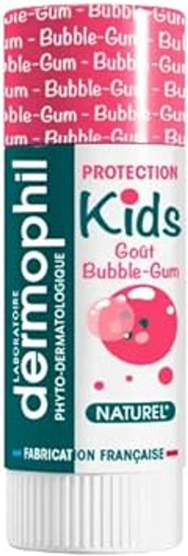 Dermophil Indien Kids Protection For Lips 4G - Bubble Gum