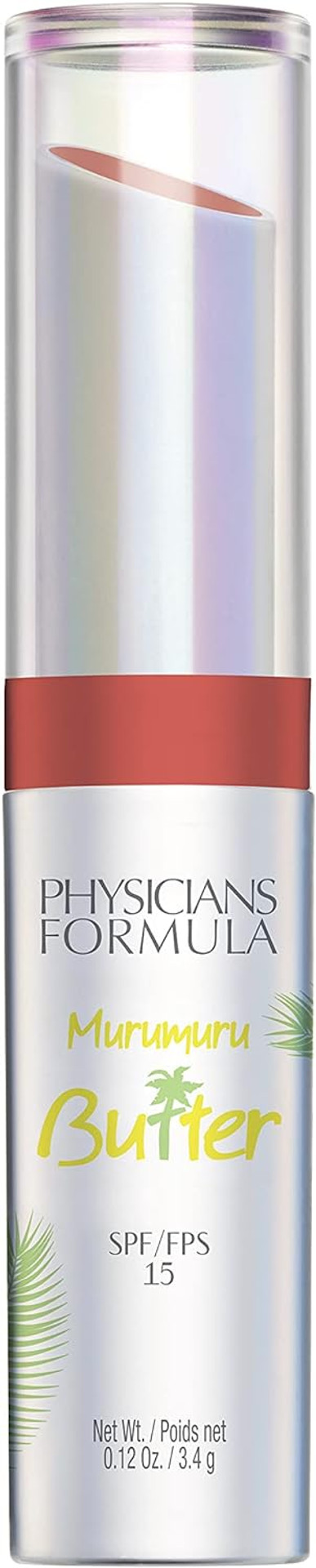 Physicians Formula - Murumuru Butter Lip Cream - Creamy Lipstick With Moisturizing Tucuma, Cupuaã£Â§U And Murumuru Butter Blend, Essential Fatty Acids And Protective Spf 15 - Brazilian Sunset
Color: Brazilian Sunset