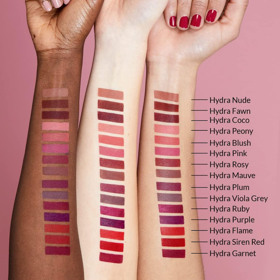 Avon Hydramatic Matte Lipstick Fawn With A Hyaluronic Core To Hydrate And Plump Lips, Available In 15 Shades, 3.6G
