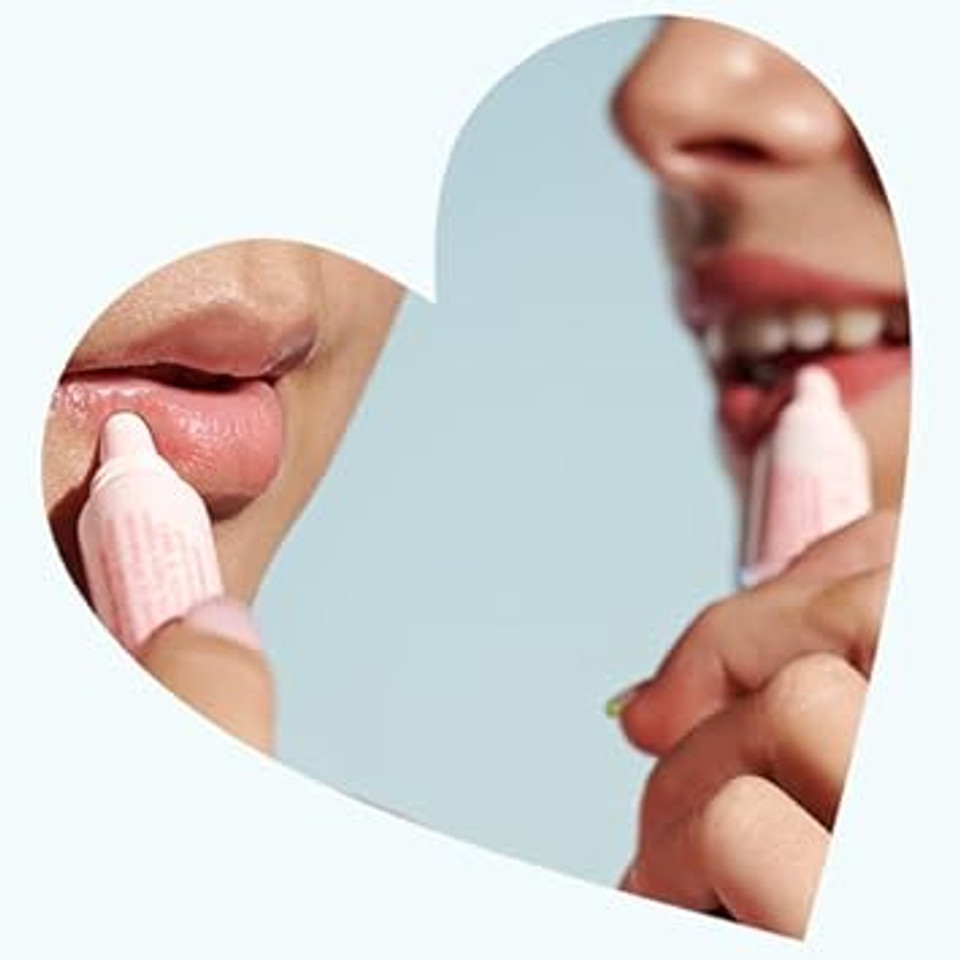 Love Mememe- Lip Service- Moisturising Lip Balm Peach 10Ml, Pink