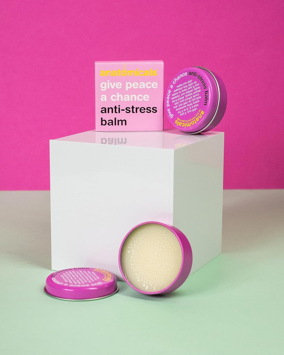 Anatomicals Stress Relief Balm 20G - Give Peace A Chance, 3 Pack