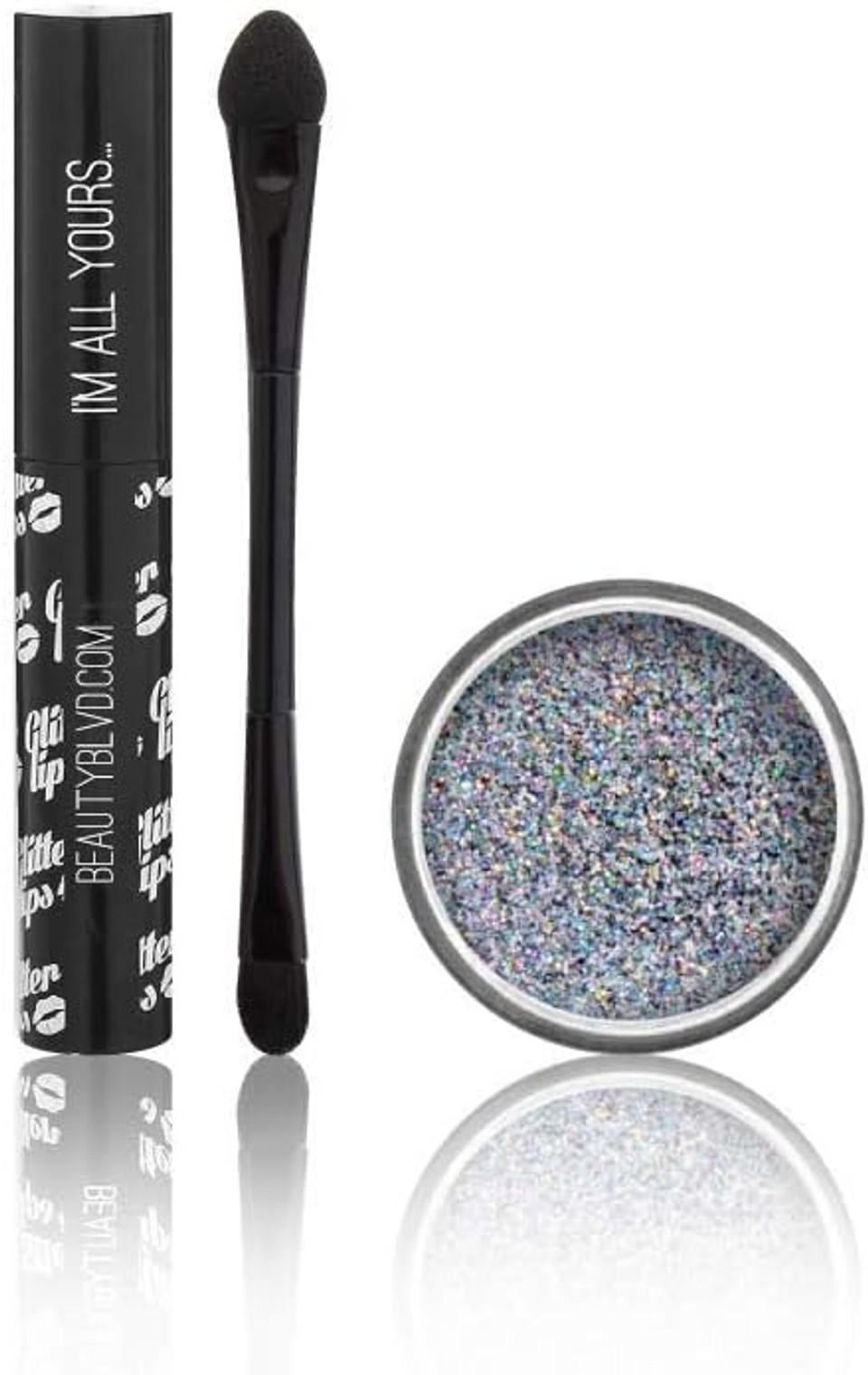Beautyblvd Glitter Lips, Cruelty Free Lip Kit - Disco Kiss Go