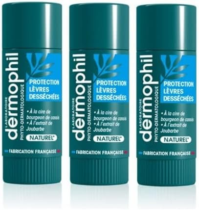 Dermophil Indien Protection Lips Stick Organic 2 x 4g + 1 Free