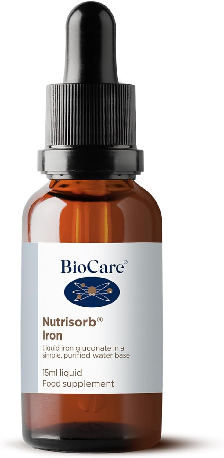 Biocare Nutrisorb Iron | For A Reduction Of Tiredness & Fatigue - 15Ml