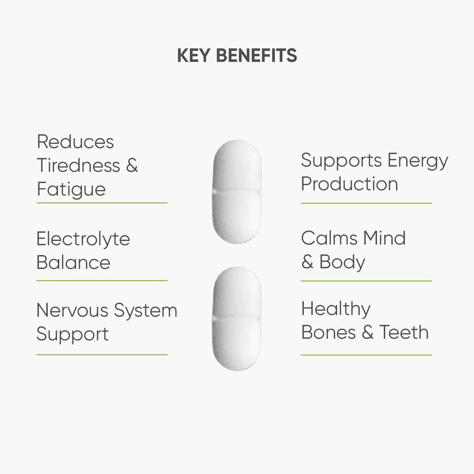 Nutri Advanced Magnesium Glycinate 100Mg High Strength Supplement - Sleep Support - Easily Absorbable, Gentle On Digestion - 120 Tablets